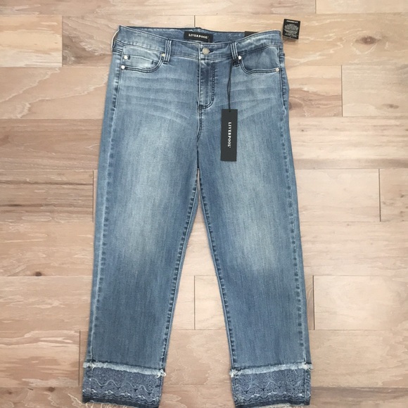 Liverpool Jeans Company Denim - NWT Liverpool Crop denim